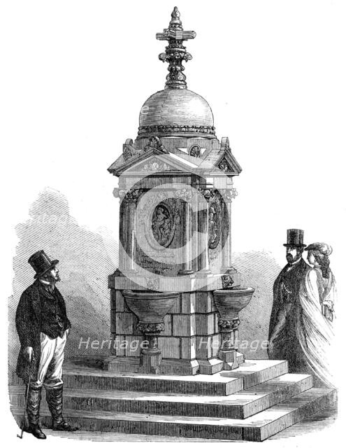 Drinking-fountain at Southampton, 1865. Creator: Unknown.
