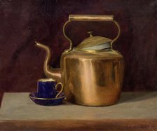 Tea Kettle, 1895. Creator: Vallotton, Felix Edouard (1865-1925).