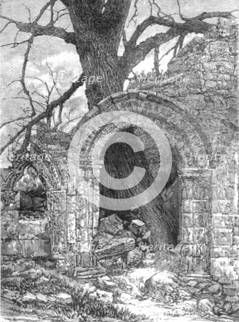 ''Richmond, Yorkshire and the Surrounding Neighbourhood; An old Norman Arch at Easby Abbey', 1890. Creator: Unknown.