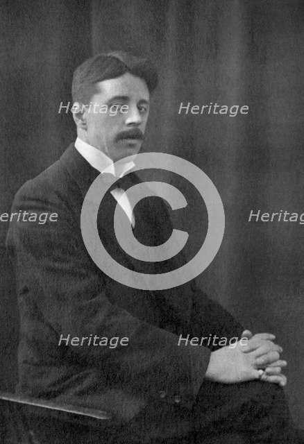 Enoch Arnold Bennett, British novelist, 1911. Artist: Unknown