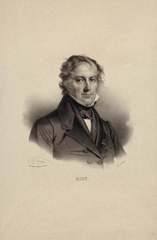 Portrait of Jean Baptiste Biot (1774-1862). Creator: Maurin, Nicolas-Eustache (1799-1850).