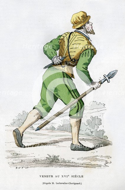Huntsman, 16th century (1882-1884). Artist: Unknown