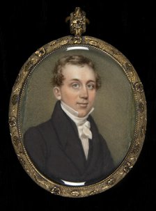 Portrait of a Gentleman, ca. 1830. Creator: Nathaniel Rogers.