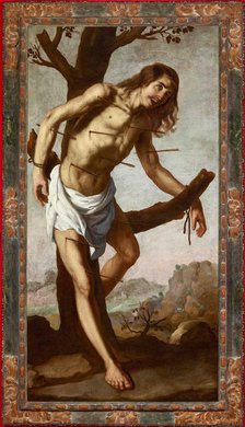 The Martyrdom of Saint Sebastian, c. 1650. Creator: Zurbarán, Francisco, de (1598-1664).