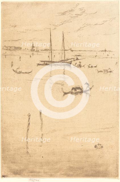 The Little Lagoon, 1879/1880. Creator: James Abbott McNeill Whistler.