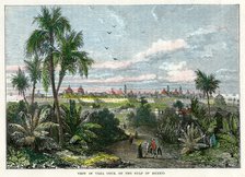'View of Vera Cruz, on the Gulf of Mexico', Mexico, c1880. Artist: Unknown
