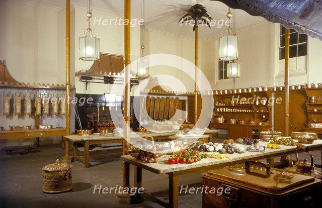 The Great Kitchen, Royal Pavilion, Brighton, East Sussex, 1960s. Artist: Eric de Maré