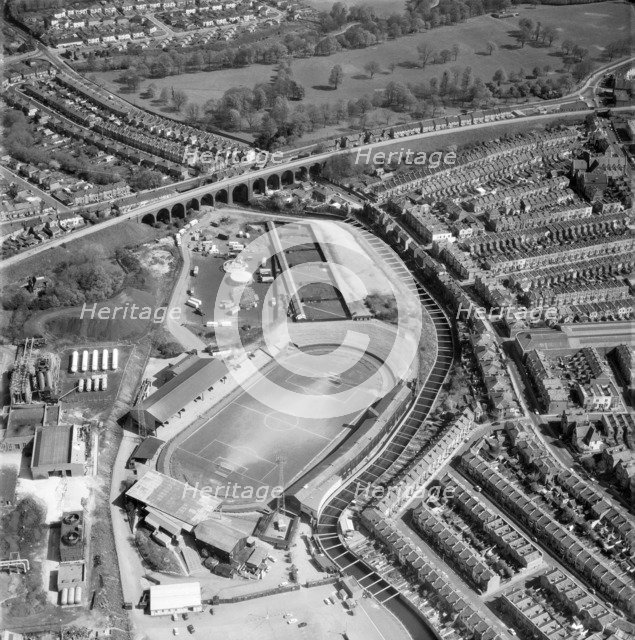 Eastville Stadium, Bristol, 1967. Artist: Unknown.