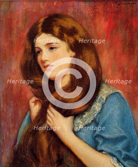 Portrait of a Girl, c. 1890.