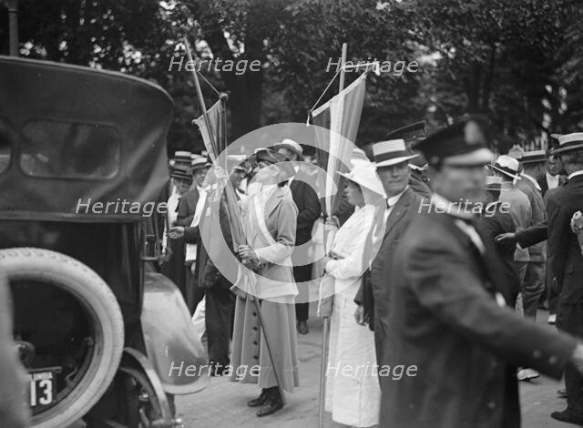Woman Suffrage, 1917. Creator: Harris & Ewing.