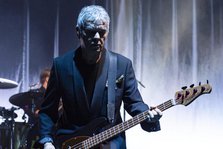 Jean-Jacques Burnel, The Stranglers live at the Royal Albert Hall, Mar 2024. Creator: Annapaola Marchesani.