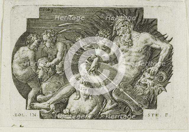 The River Nile, 1569. Creator: Etienne Delaune.