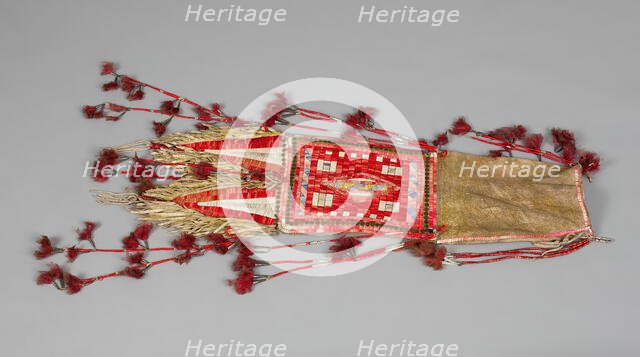 Tobacco Bag, 1860/1890. Creator: Unknown.