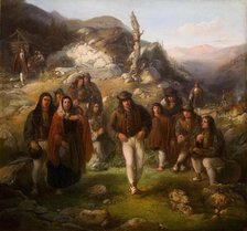 Highlanders' Dance, 1861-1863.  Creator: Wladyslaw Luszczkiewicz.