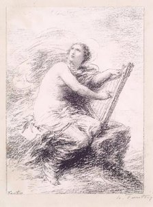 Inspiration, c1895. Creator: Henri Fantin-Latour