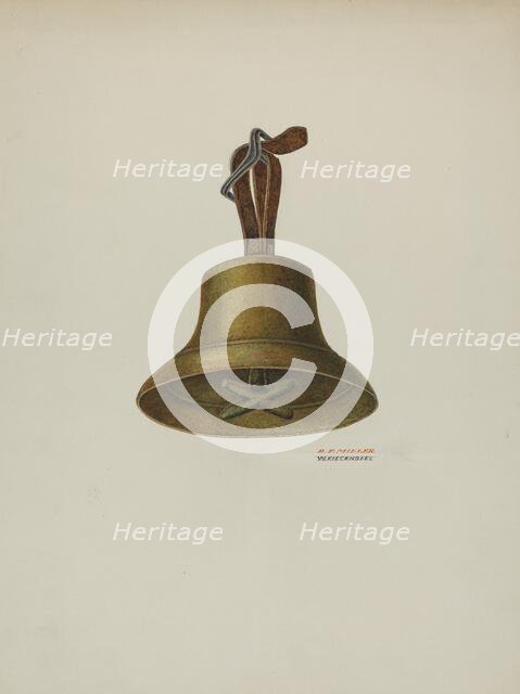 Brass Bell, 1940. Creator: Randolph F Miller.