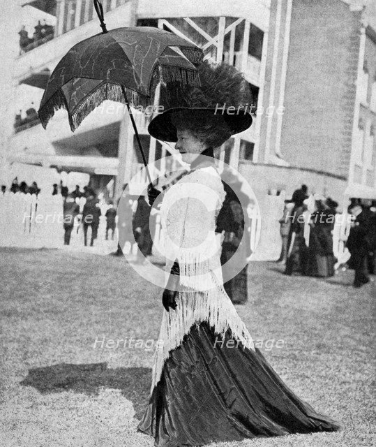 Ascot fashion, 1913 (1951). Artist: Unknown