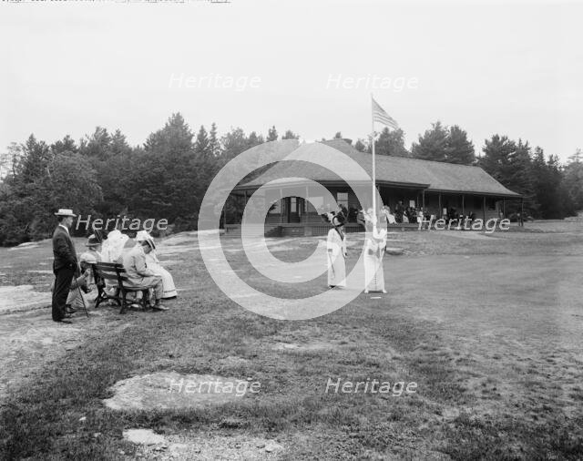 Golf club house, Hotel Champlain, Bluff Point, N.Y., c.between 1910 and 1920. Creator: Unknown.