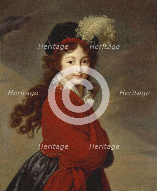 Portrait of Duchess Anna Feodorovna of Russia (1781-1860), Princess Juliane of Saxe-Coburg-Saalfeld,