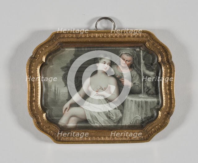 Bathing girl. Creator: Carl Gustav Klingstedt.