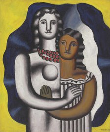 Two Figures, 1929. Creator: Léger, Fernand (1881-1955)