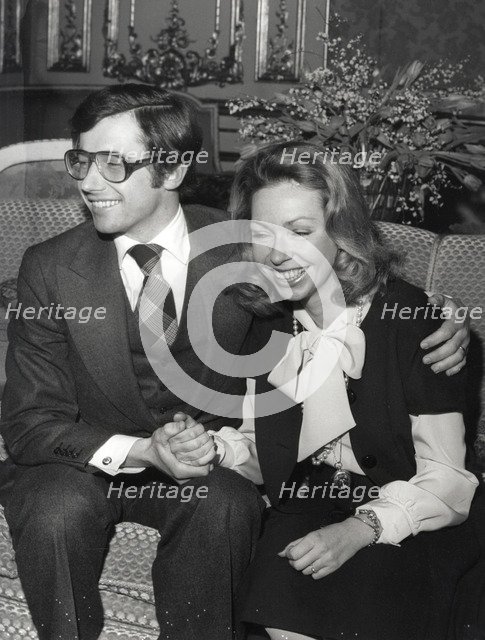 Engagement of Princess Christina of Sweden and Tord Magnuson, 1 February 1974. Artist: Unknown