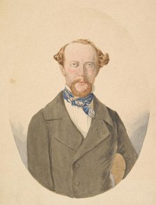 William Langenheim, ca. 1849-51. Creators: W. & F. Langenheim, William Langenheim.