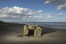 Pillbox, Withow Gap, off Hornsea Road, Skipsea, East Riding of Yorkshire, c2016. Artist: Anna Bridson.