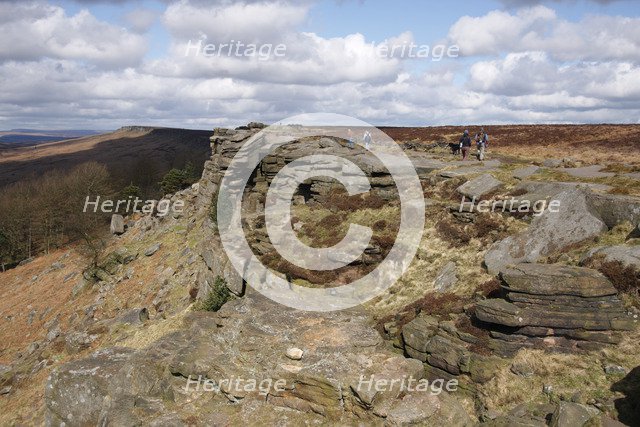 Stanage Edge, Derbyshire, 2009. 