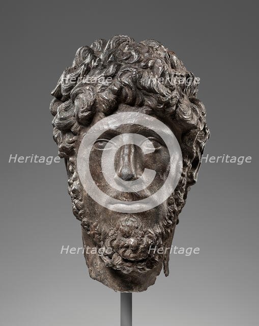 Portrait of Lucius Verus, A.D. 160-170. Creator: Unknown.