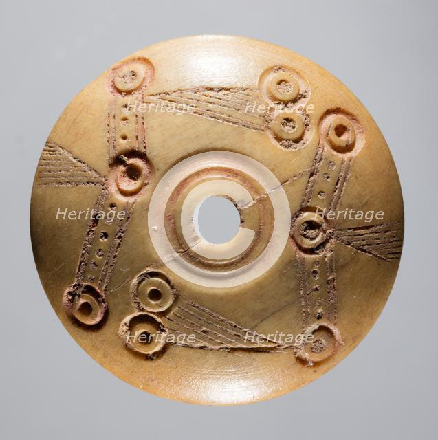 Spindle Whorl, 700s - 900s. Creator: Unknown.