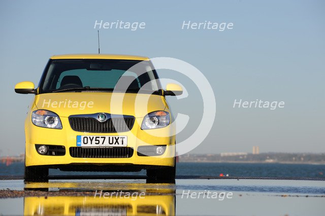 SKODA Fabia 2007. Artist: Simon Clay.