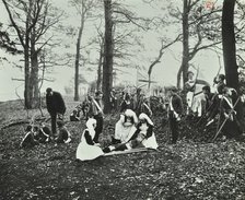 'Scout Life', Shrewsbury House Open Air School, London, 1909. Artist: Unknown.