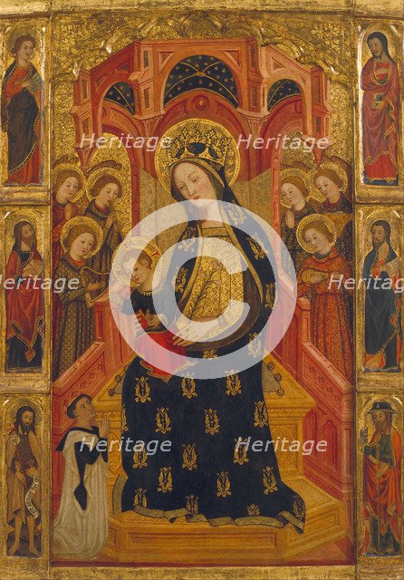 Virgin of the Angels. Artist: Estencop, Enrique de (active 1387-1400)