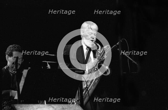 Marvin ‘Doc’ Holladay, JVC Capital Jazz Festival, Royal Festival Hall, London, 1988. Creator: Brian O'Connor.