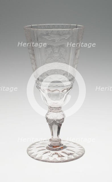 Goblet, Schleswig, c. 1730. Creator: Unknown.