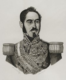 Joaquín Baldomero Fernández-Espartero Alvarez de Toro (1793-1879), 1845.  Creators: Pedro Celestino Mare, Manuel Miranda.