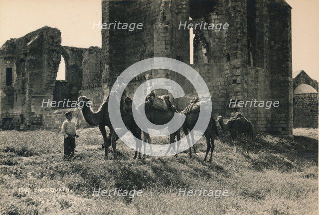 Carmelite and Armenian churches at Martinengo Bastion, Famagusta, Northern Cyprus, 1936 Artist: Unknown