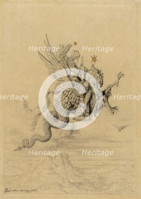 La Peri (Mythological Subject), 1865. Creator: Gustave Moreau.