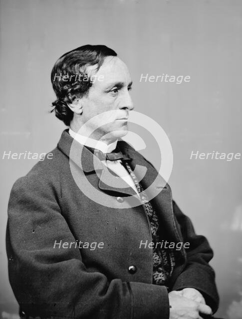 Junius Brutus Booth, Jr., between 1855 and 1865. Creator: Unknown.