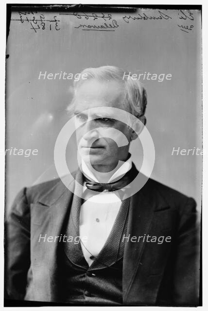 Eli Saulsbury of Delaware, between 1870 and 1880. Creator: Unknown.