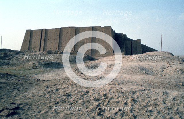 Great Ziggurat of Ur, Iraq, 1977.