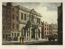 Tholsel, Dublin, published June 1793. Creator: James Malton.