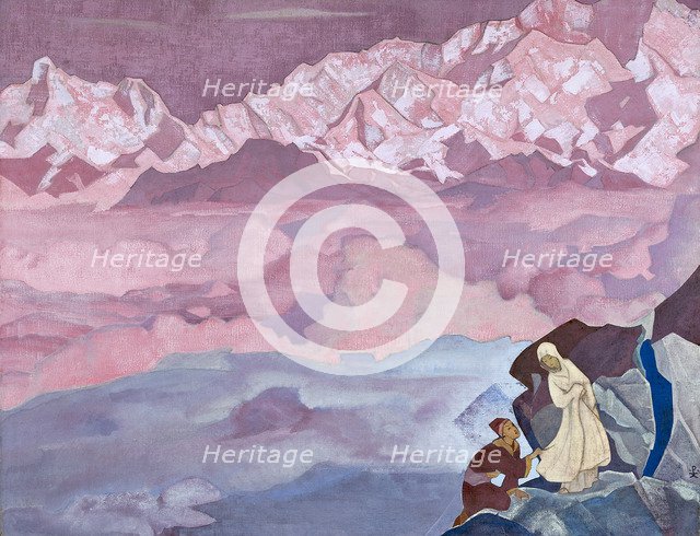 'She Who Leads', 1924.  Artist: Nicholas Roerich