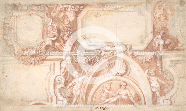 Ceiling Design, 1633-1703. Creator: Matías Arteaga y Alfaro.