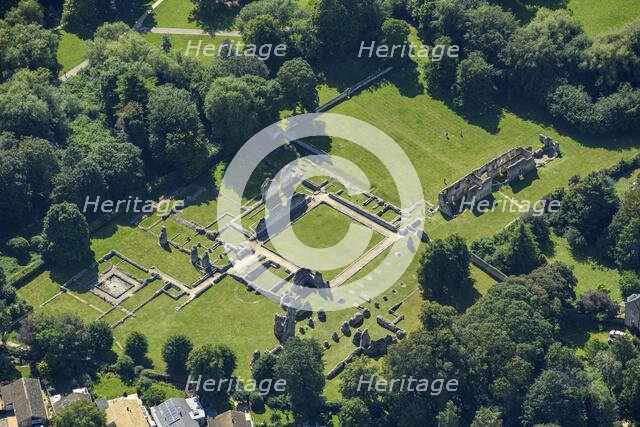 St Mary's Priory, a ruined Cluniac priory, Thetford, Norfolk, 2023. Creator: Damian Grady.
