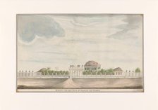 View of the House at Simpang van Vooren, 1809.  Creator: C. Coolen.