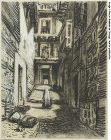 A Street of Toledo, c. 1903. Creator: Joseph J Pennell.