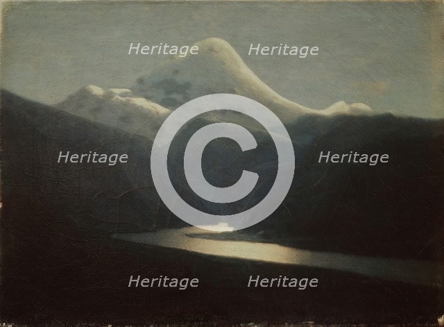 At the Mount Elbrus, 1870s. Artist: Kuindzhi, Arkhip Ivanovich (1842-1910)