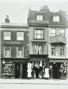 13-15 Church Street, Greenwich, London: front elevations, 1911. Creator: Unknown.